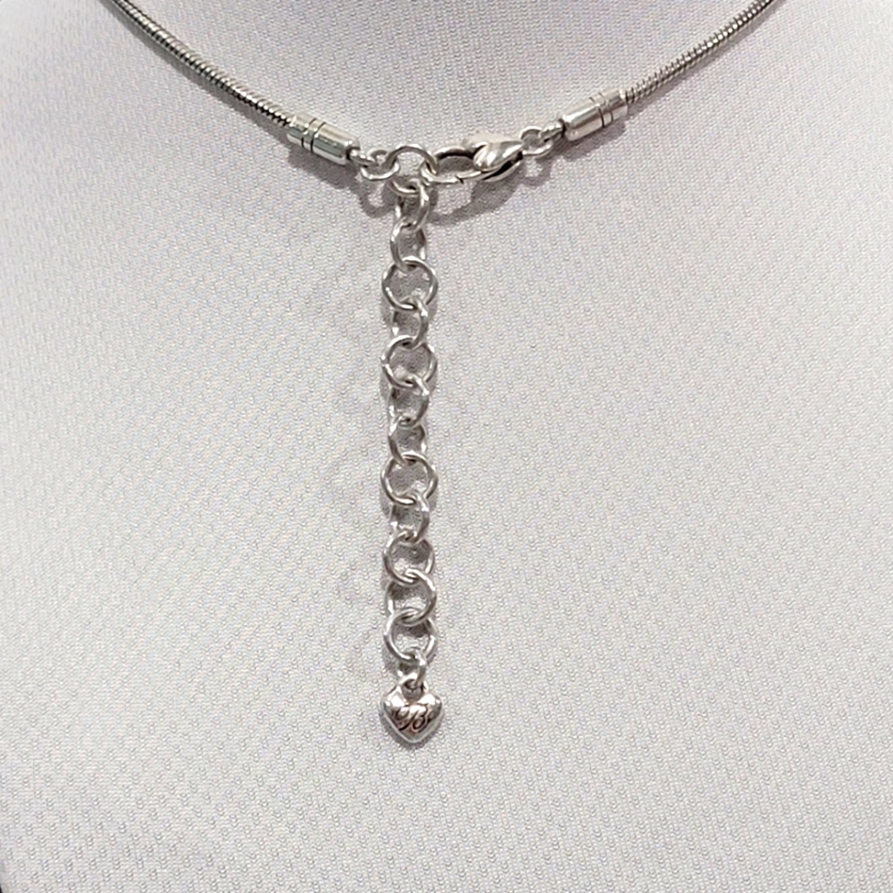 Retired Brighton Lucite Tortoise Shell Pendent Ne… - image 5